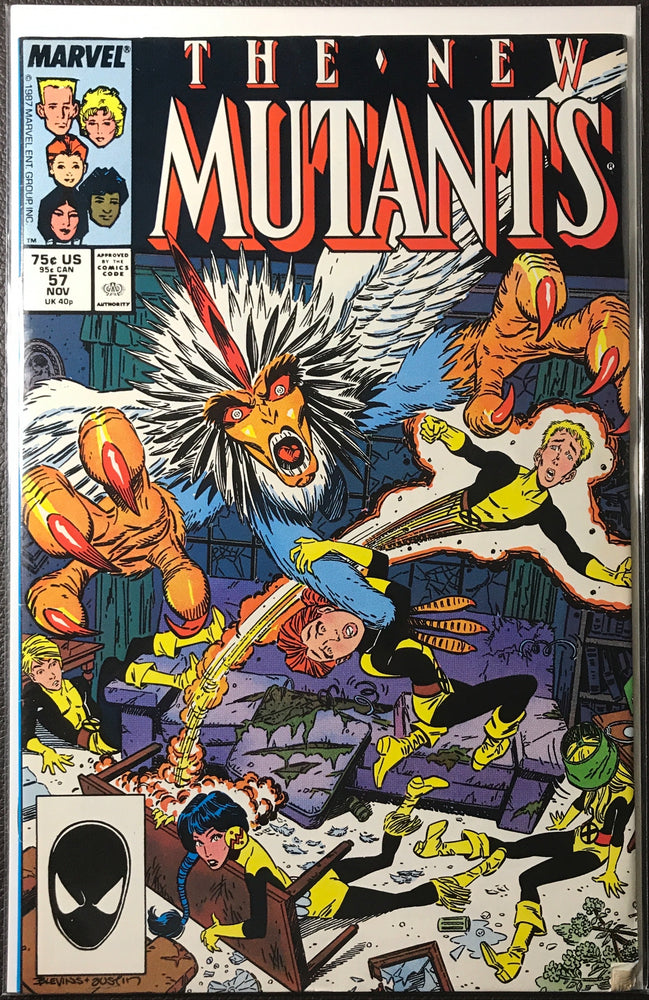 The New Mutants # 57 VF+ (8.5)