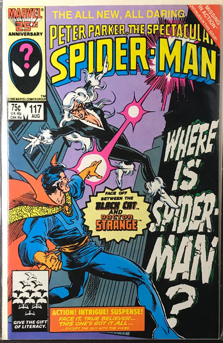 The Spectacular Spider-Man #117 VF+ (8.5)