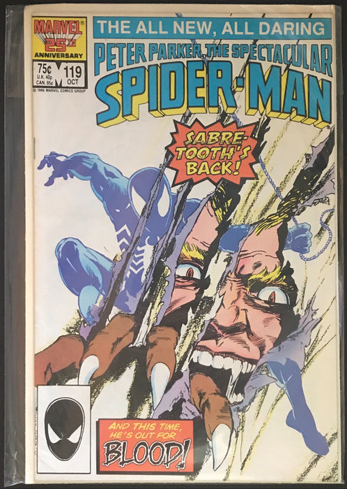 The Spectacular Spider-Man #119 VF (8.0)