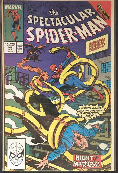 The Spectacular Spider-Man #146 NM+ (9.6)