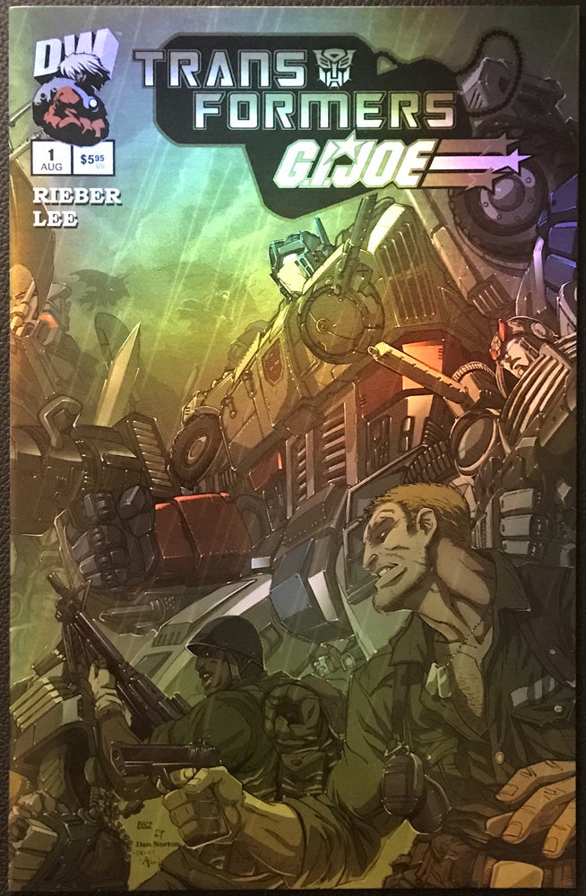 Transformers G.I. Joe #  1 Chromium Variant NM (9.4)