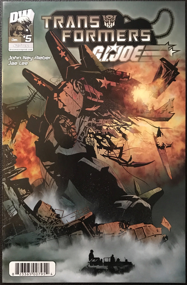 Transformers G.I. Joe #  5 NM (9.4)
