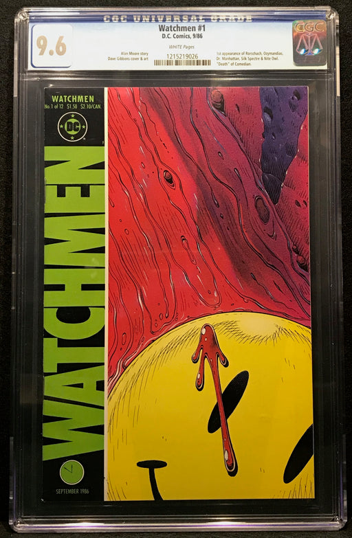 Watchmen #  1 CGC 9.6