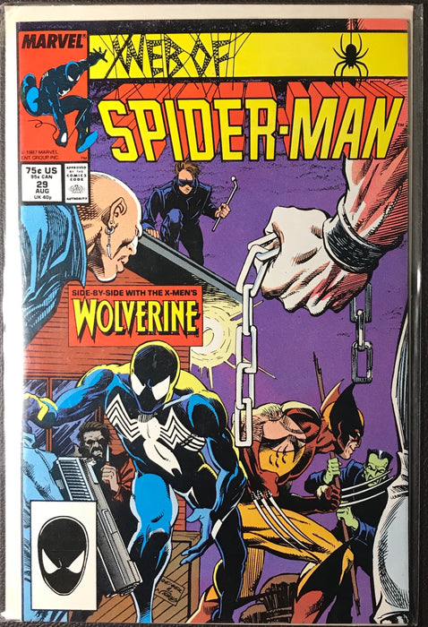 Web of Spider-Man # 29 NM (9.4)