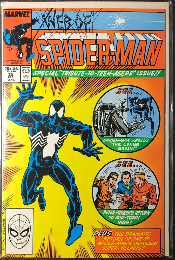 Web of Spider-Man # 35 NM+ (9.6)