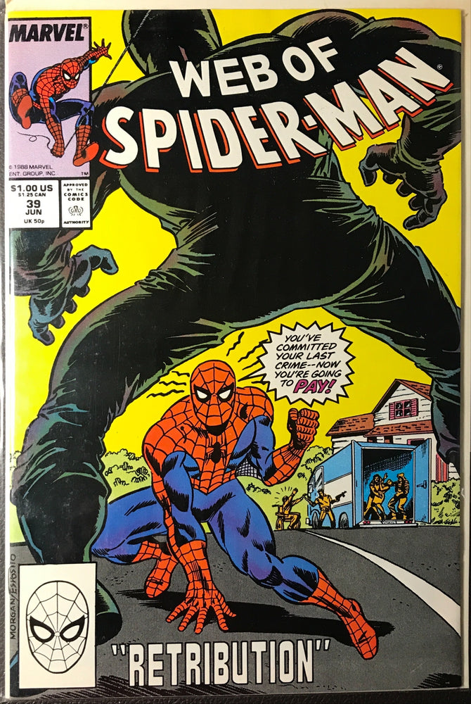 Web of Spider-Man # 39 NM (9.4)