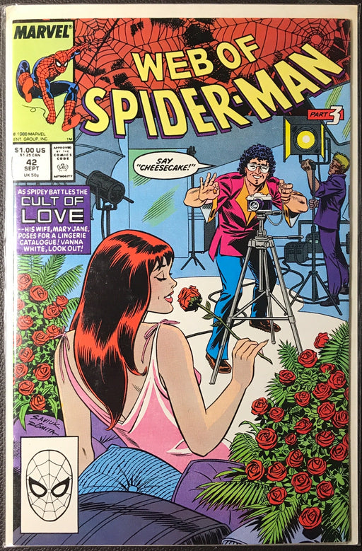 Web of Spider-Man # 42 NM (9.4)