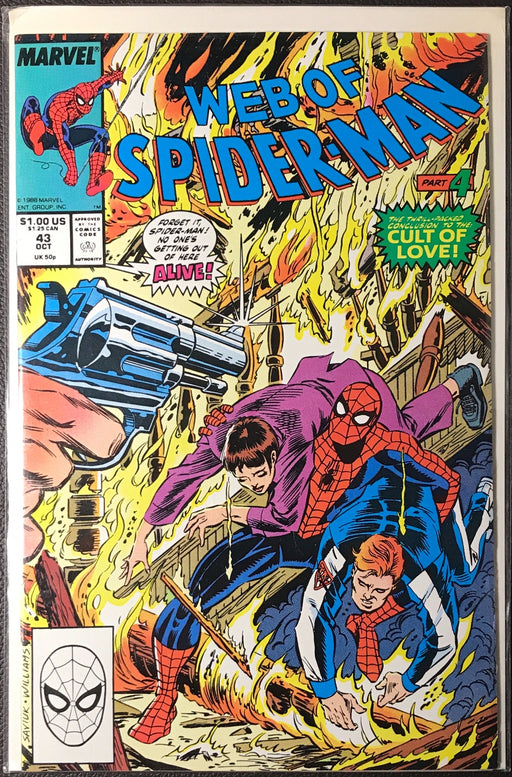 Web of Spider-Man # 43 NM+ (9.6)