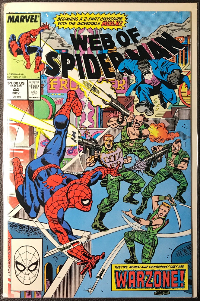 Web of Spider-Man # 44 NM (9.4)