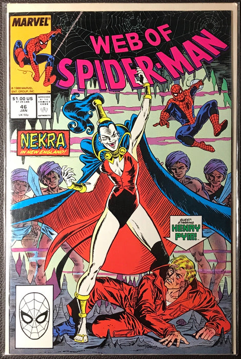 Web of Spider-Man # 46 NM+ (9.6)