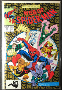 Web of Spider-Man # 50 NM+ (9.6)