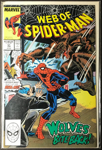 Web of Spider-Man # 51 VF+ (8.5)
