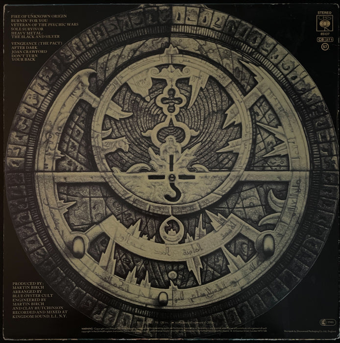 Blue Oyster Cult: Fire of Unknown Origin