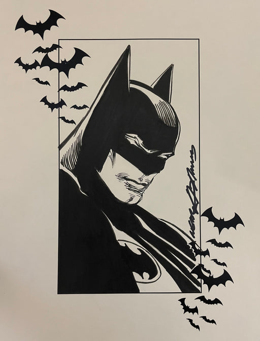 Neal Adams Batman Sketch Art 11 x 8.5 (2020)