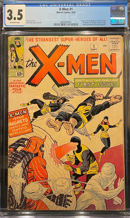 X-Men #  1  CGC 3.5
