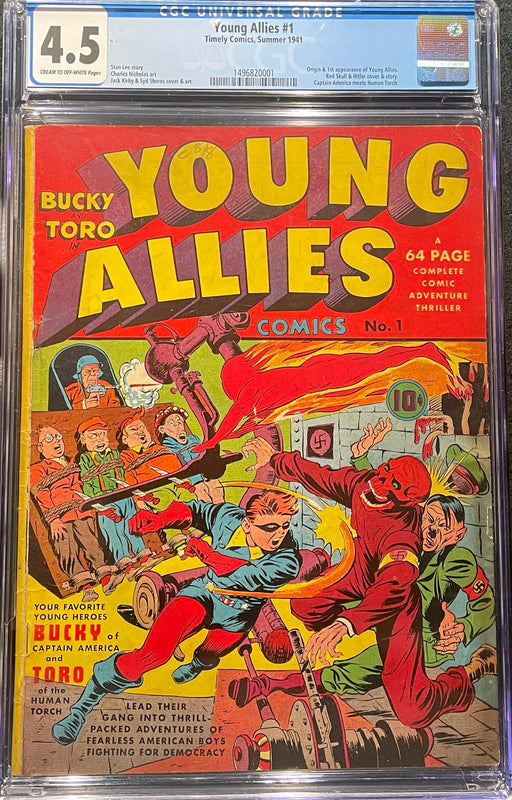 Young Allies #  1  CGC 4.5
